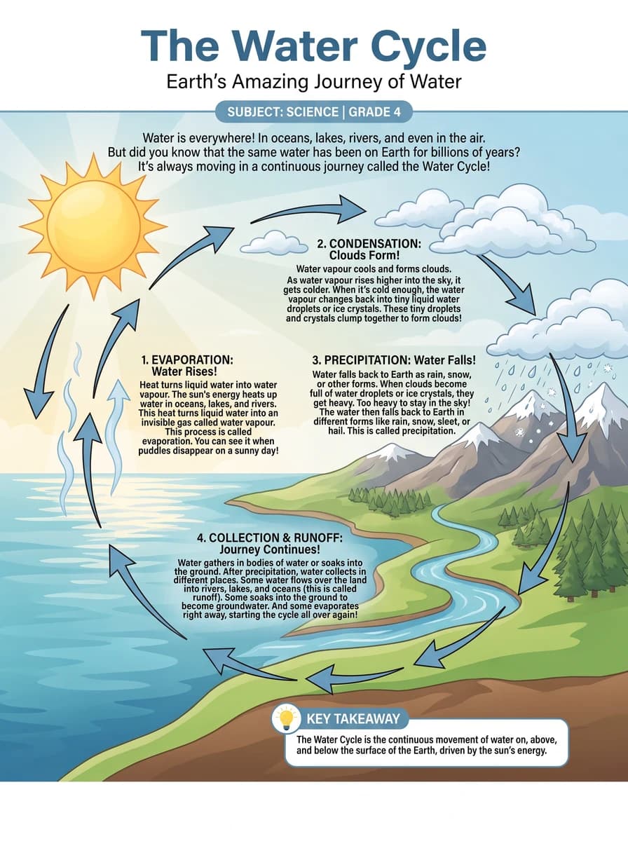 Worksheet: The Water Cycle